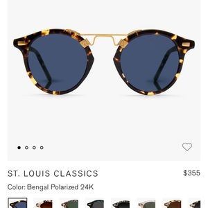Krewe St. Louis polarized- used with case.